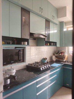 Kitchen in 2 BHK Apartment at Shree Vardhman Green Court, Sector 90 – for Rent