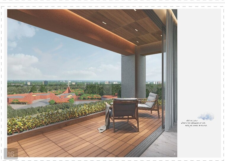 Balcony, vesu 4 Bedroom 4000 Sq.Ft. Apartment In Vesu Surat 10228760