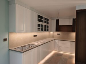 Kitchen in 4 BHK Builder Floor at Chattarpur – for Sale