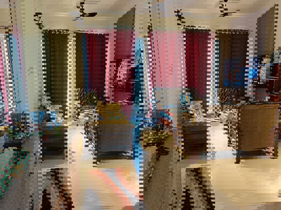 3 BHK + Pooja Room 1650 Sq.Ft. Apartment in Kumar Palmsprings