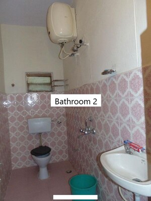 Bathroom in 2 BHK Apartment at Vahini Apartment, Kukatpally – for Sale