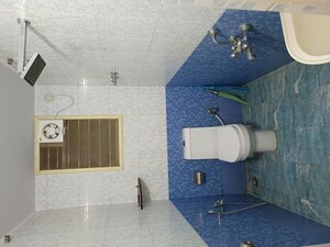 Bathroom in 3 BHK Apartment at Brio Lake Breeze, Hebbal Kempapura – for Sale