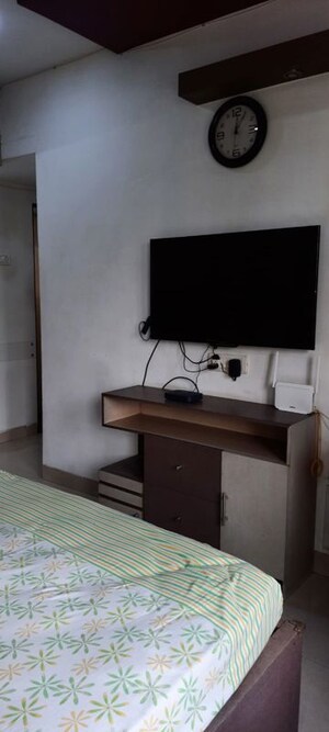 Bedroom in 2 BHK Apartment at Ahimsa Heights, Malad West – for Rent