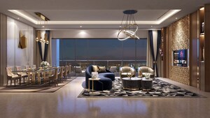 Gym in 3 BHK Apartment at Prestige Jasdan Classic, Mahalaxmi – for Rent