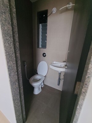 Bathroom in 1 BHK Apartment at Satellite Satsang Complex, Malad East – for Rent