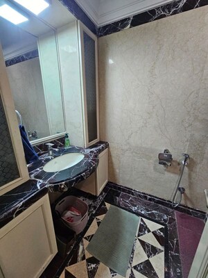 Attached Bathroom in 4 BHK Apartment at Bandra West – for Rent