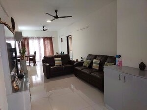 Living Room in 2 BHK Apartment at Mana Uber Verdant II, Sarjapur Road – for Rent