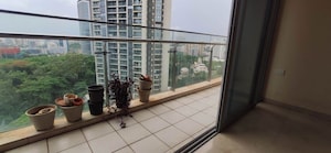 Balcony in 3 BHK Apartment at Oberoi Exquisite Goregaon, Goregaon East – for Rent