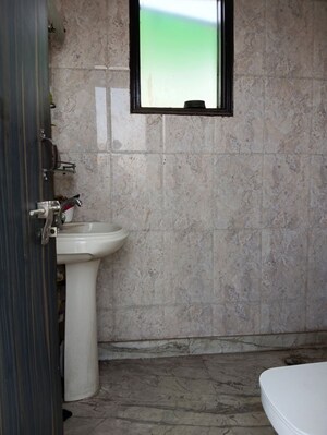 Bathroom in 1 RK Builder Floor at Malviya Nagar – for Rent