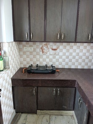 Kitchen in 1 RK Builder Floor at Malviya Nagar – for Rent