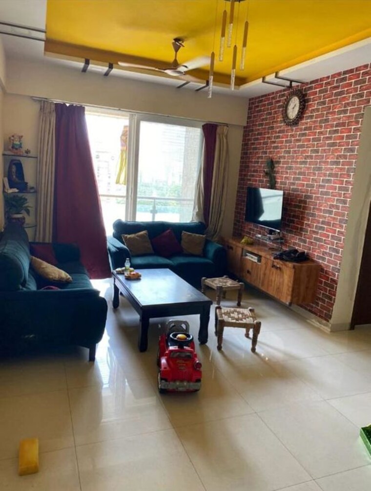 Living Room, ashar-sapphire 2 Bedroom 630 Sq.Ft. Apartment In Kapur Bawdi Thane 10228811