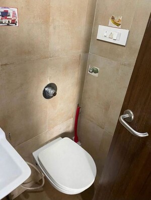 Bathroom in 2 BHK Apartment at Ashar Sapphire, Kapur Bawdi – for Sale