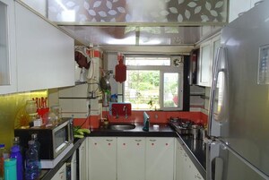 Kitchen in 2 BHK Apartment at Silver Palms Santacruz West, Santacruz West – for Rent