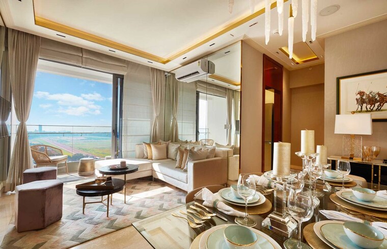 Living Room, piramal-mahalaxmi 3 Bedroom 1050 Sq.Ft. Apartment In Mahalaxmi Mumbai 10228874