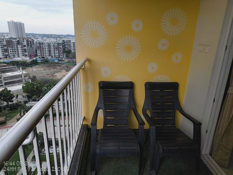 Balcony, my-home-avatar 2 Bedroom 1314 Sq.Ft. Apartment In Gachibowli Hyderabad 10228921