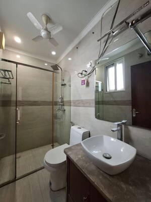 Bathroom in 4 BHK Builder Floor at Anand Niketan – for Rent