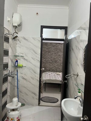 Bathroom in 1 BHK Independent House at Sewla Kalan – for Rent