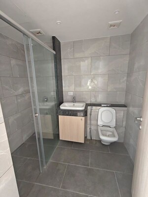 Bathroom in 4 BHK Apartment at Rustomjee Crown, Prabhadevi – for Rent