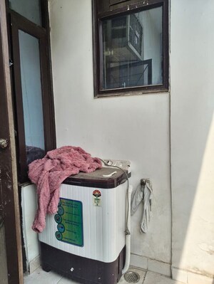 Balcony in 2 BHK Builder Floor at Kartika Apartments, Vaishali Sector 4 – for Rent