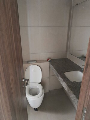 Bathroom in 2 BHK Apartment at Runwal Eirene, Balkum Pada – for Rent