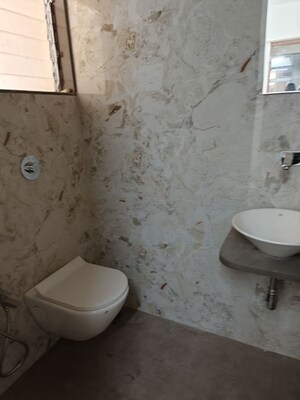 Bathroom in 3 BHK Apartment at Creek Crest CHS, Andheri West – for Sale