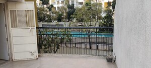 Balcony in 3 BHK Apartment at Kalpataru Splendour, Wakad – for Rent