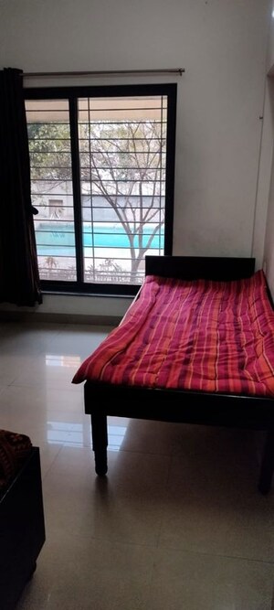 Bedroom in 3 BHK Apartment at Kalpataru Splendour, Wakad – for Rent