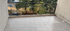 Balcony in 3 BHK Apartment at Kalpataru Splendour, Wakad – for Rent
