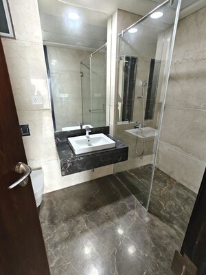 Bathroom in 3 BHK Apartment at Lokhandwala Minerva Mahalaxmi, Mahalaxmi – for Rent