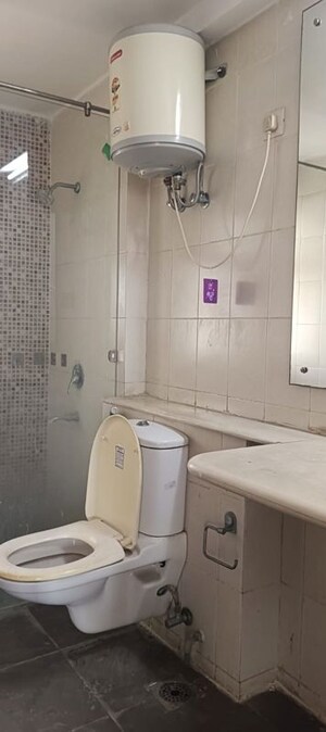 Bathroom in 3 BHK Builder Floor at Unitech Woodstock Floors, Sector 50 – for Rent