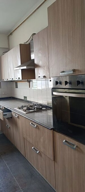 Kitchen in 3 BHK Builder Floor at Unitech Woodstock Floors, Sector 50 – for Rent