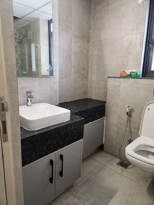 Bathroom in 3 BHK Apartment at Birla Navya, Sector 63a – for Rent