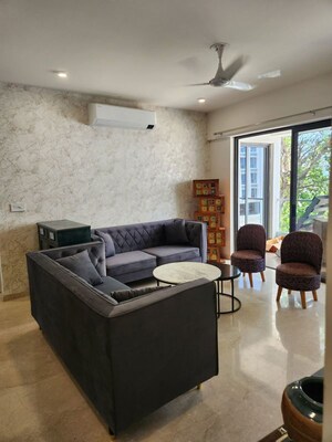 Living Room in 3 BHK Apartment at Birla Navya, Sector 63a – for Rent