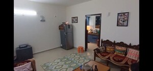 Living Room in 2 BHK Apartment at Sahu City, Sultanpur Road – for Rent