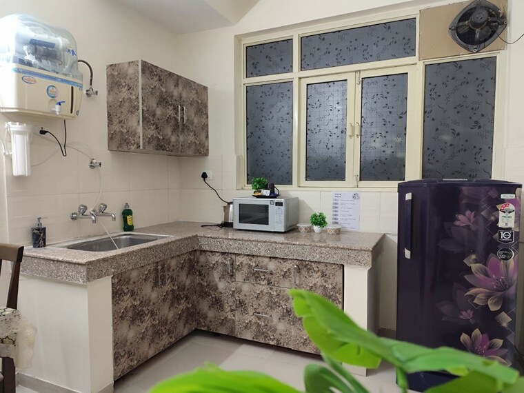 Kitchen, nk-sharma-savitry-greens 1 Bedroom 550 Sq.Ft. Apartment In Lohgarh Zirakpur 10229439