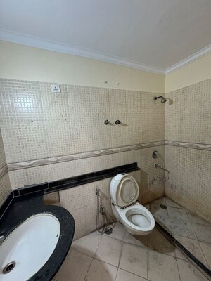 Bathroom in 3.5 BHK Apartment at Aditya Mega City, Vaibhav Khand – for Rent
