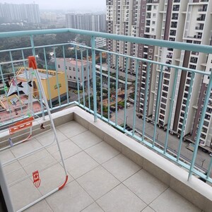 Balcony in 3 BHK Apartment at Brigade Cornerstone Utopia Eden, Varthur – for Rent