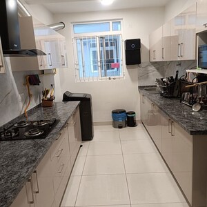 Kitchen in 3 BHK Apartment at Brigade Cornerstone Utopia Eden, Varthur – for Rent