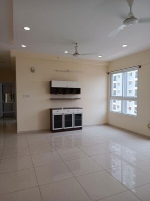 Living Room in 3 BHK Apartment at Godrej Aqua, International Airport Road – for Rent