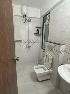 Bathroom in 2 BHK Apartment at Gada Anutham, Hadapsar – for Rent