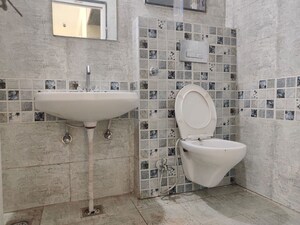 Bathroom in 2 BHK Apartment at Sector 14 Dwarka – for Rent
