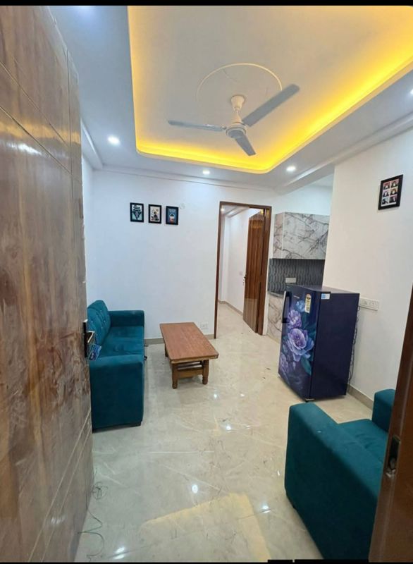 1 BHK + Pooja Room Builder Floor For Rent in Saket