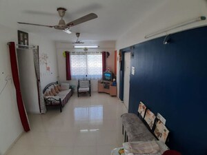 Living Room in 2 BHK Apartment at Pimple Gurav – for Rent