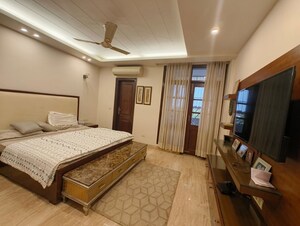 Bedroom in 3 BHK Builder Floor at Chittaranjan Park – for Rent