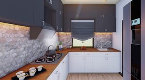 Kitchen in 2 BHK Apartment at Sanarelli Apartment, Dundigal – for Sale