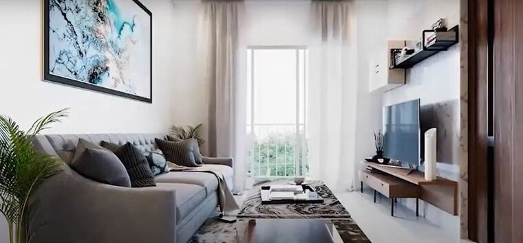 Living Room, sanarelli-apartment 2 Bedroom 1100 Sq.Ft. Apartment In Dundigal Hyderabad 10230100