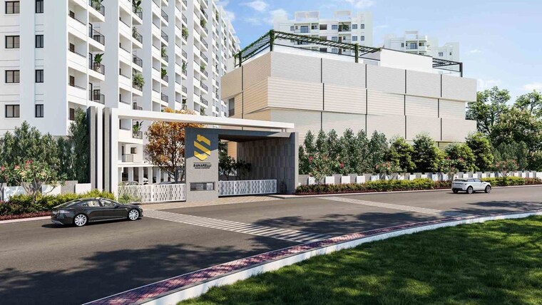 Exterior View, sanarelli-apartment 2 Bedroom 1100 Sq.Ft. Apartment In Dundigal Hyderabad 10230100