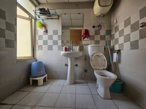 Bathroom in 3 BHK Apartment at Gaur City 2 - 14th Avenue, Sector 16c Greater Noida – for Rent