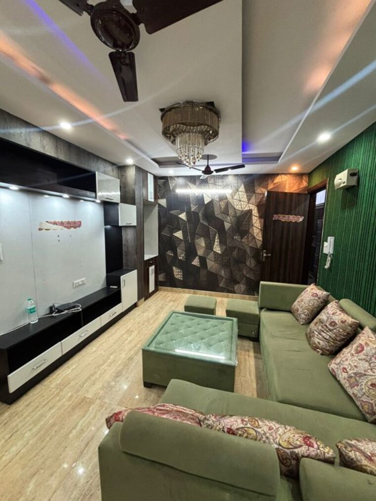 Living Room, dwarka mor 2 Bedroom 750 Sq.Ft. Builder Floor In Dwarka Mor Delhi 10230569