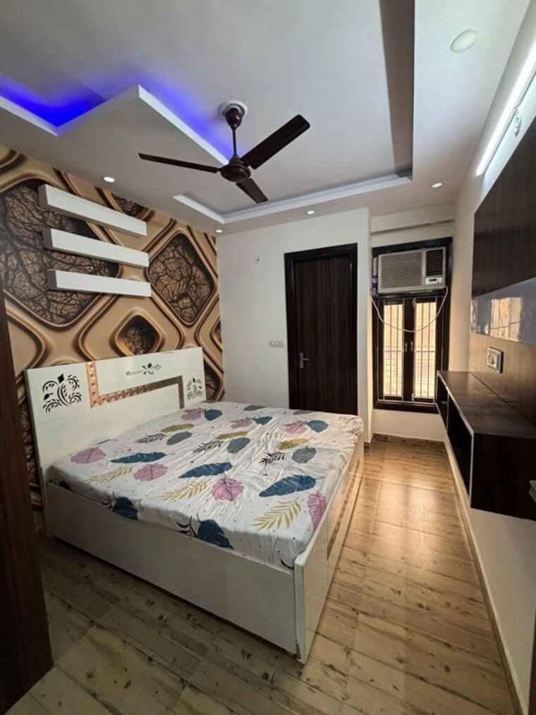 Bedroom, dwarka mor 2 Bedroom 750 Sq.Ft. Builder Floor In Dwarka Mor Delhi 10230569